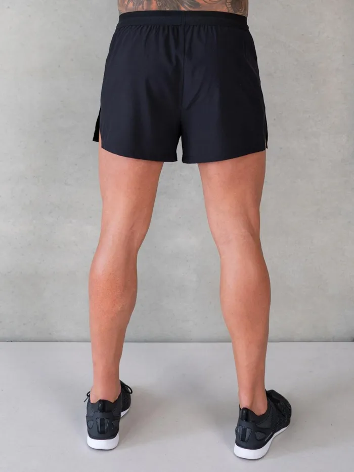 3quot Training Shorts 8211 Black Men Ryderwear Gym Shorts