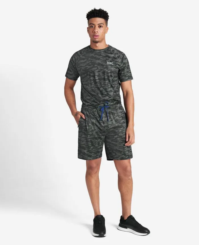 Active Stretch Short Black Camo Men Kenneth Cole Shorts Active Stretch Short Black Camo Men Kenneth Cole Shorts