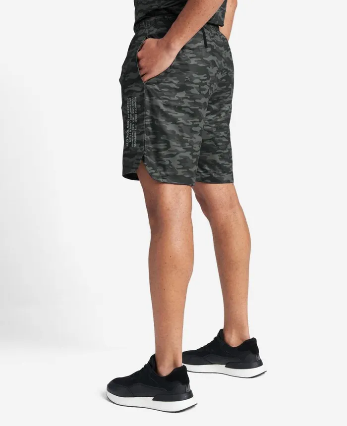 Active Stretch Short Black Camo Men Kenneth Cole Shorts Active Stretch Short Black Camo Men Kenneth Cole Shorts