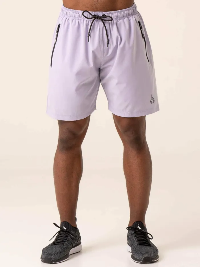 Adapt Training Short 8211 Lavender Men Ryderwear Gym Shorts