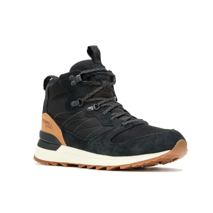 Alpine 83 Sneaker Recraft Mid Waterproof Black Men Merrell Sneakers