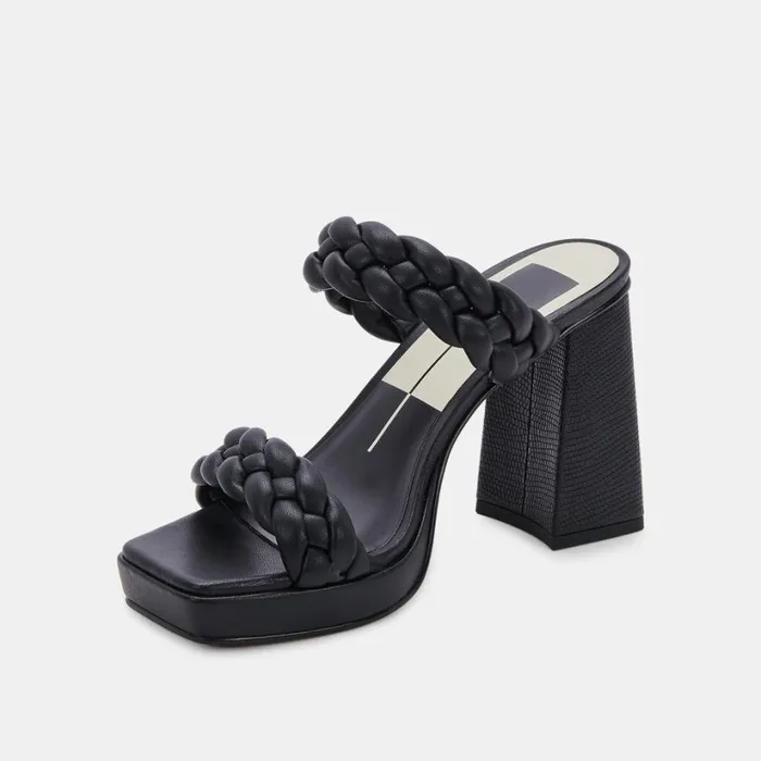 Ashby Wide Heels Black Stella Women Dolce Vita Heels