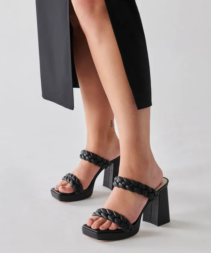 Ashby Wide Heels Black Stella Women Dolce Vita Heels