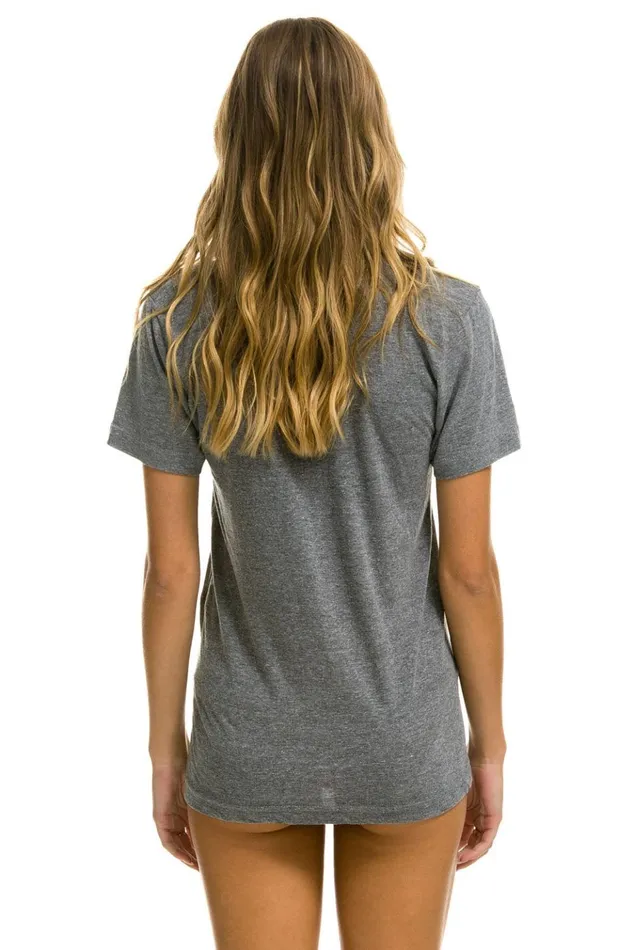 AVIATOR NATION MILL VALLEY TEE 8211 HEATHER GREY Women Aviator Nation Tees