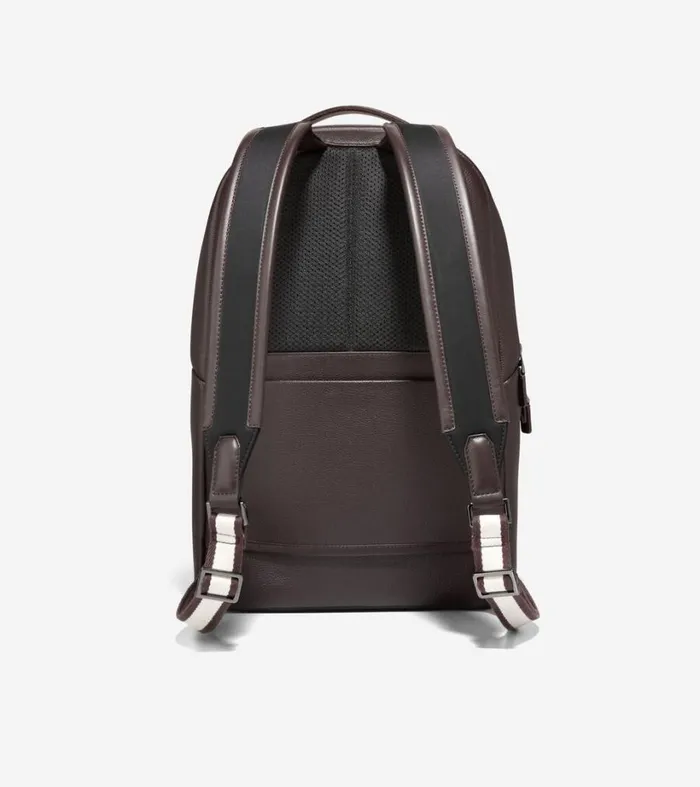 Bags and Backpacks Men Cole Haan Triboro Backpack Dark Chocolate