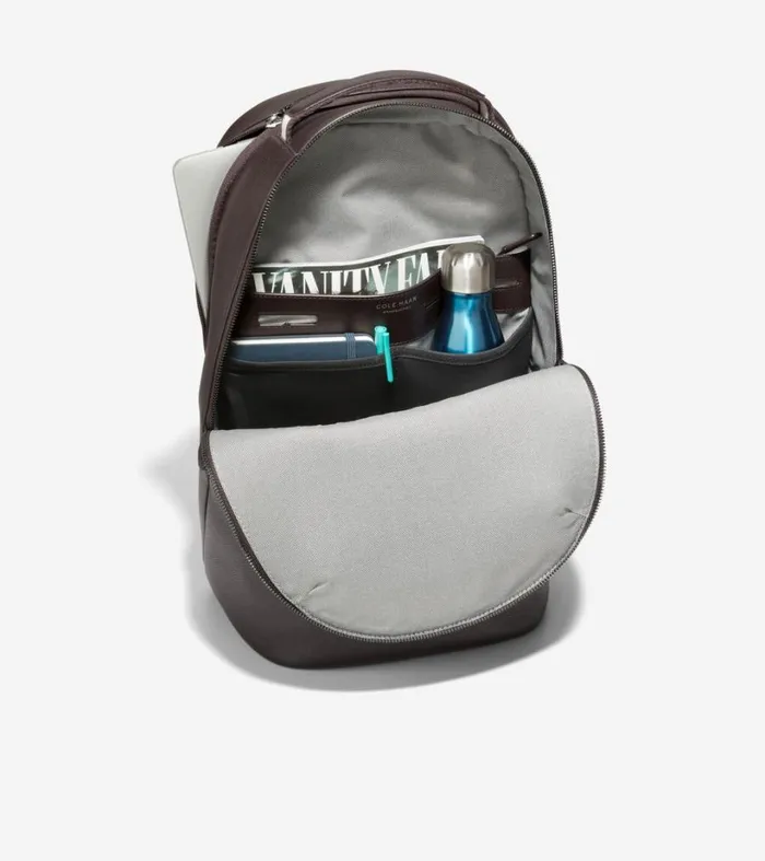 Bags and Backpacks Men Cole Haan Triboro Backpack Dark Chocolate