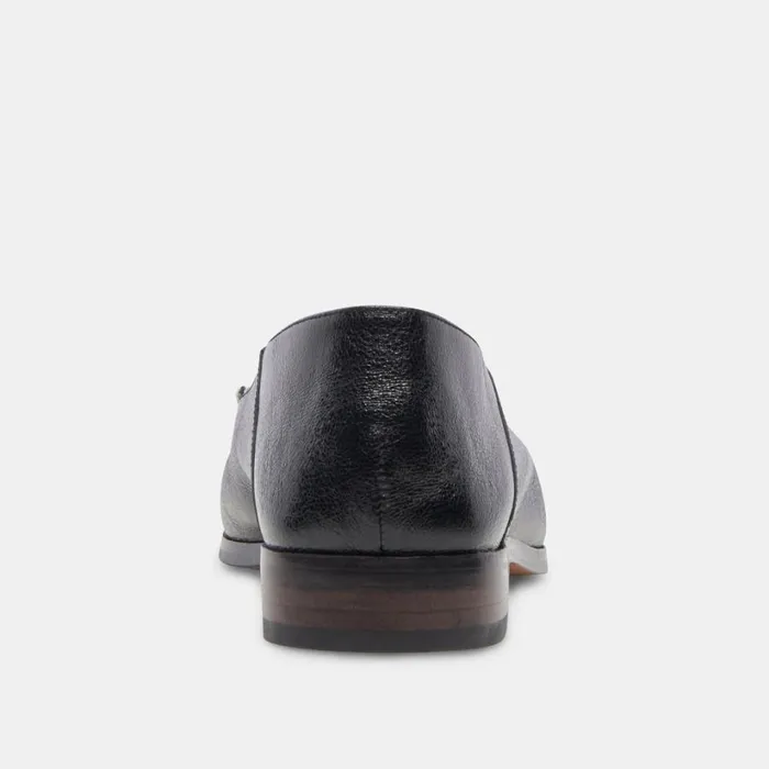 Beny Flats White Black Crinkle Patent Women Dolce Vita Flats and Loafers