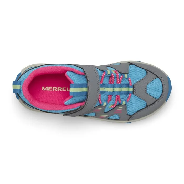 Big Trail Chaser 2 Greyturquoisemulti Kids Merrell Sneakers