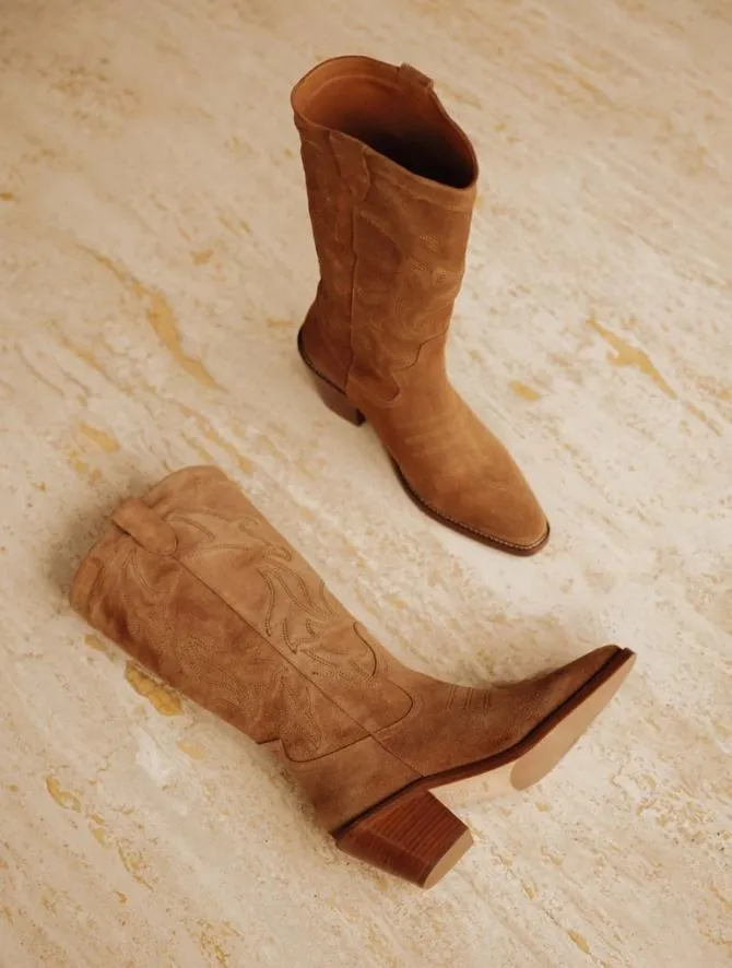 Bobbies Knee High Boots Women Gemma Squirrel