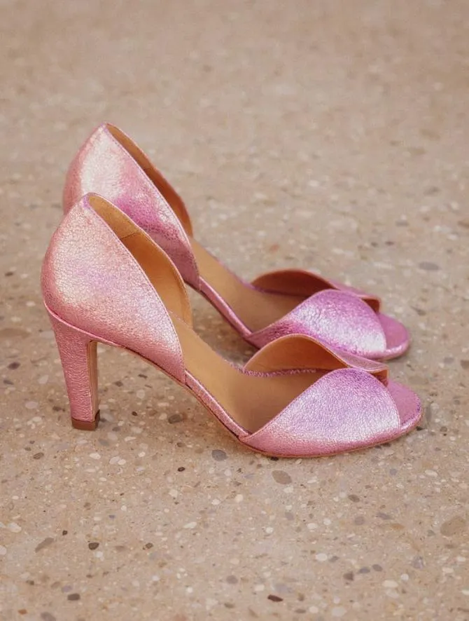 Bobbies Sandals and Mules Women Samba Party Pink
