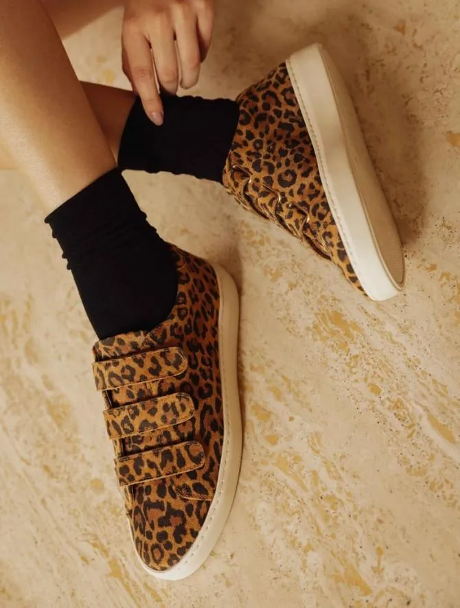 Bobbies Sneakers Women Willow Leopard