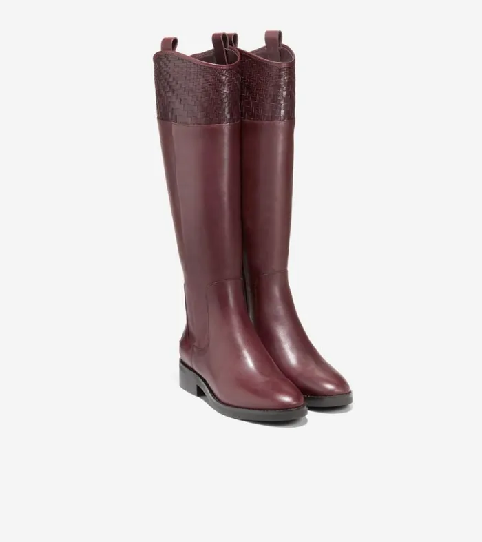 Boots Women Cole Haan Hampshire Riding Boot Bloodstone