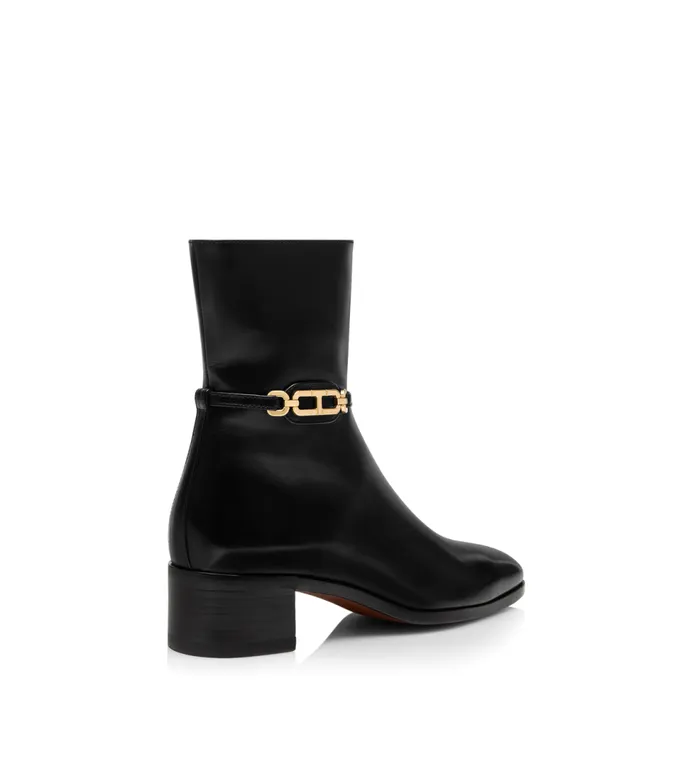 Boots Women TOM FORD LEATHER WHITNEY ANKLE BOOT Black Boots Women TOM FORD LEATHER WHITNEY ANKLE BOOT Black