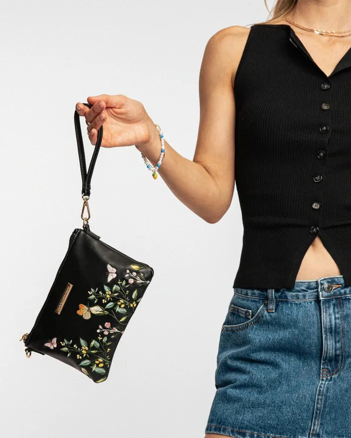 Colette By Colette Hayman Clutch Bags Black Peta Wristlet 8211 Bags
