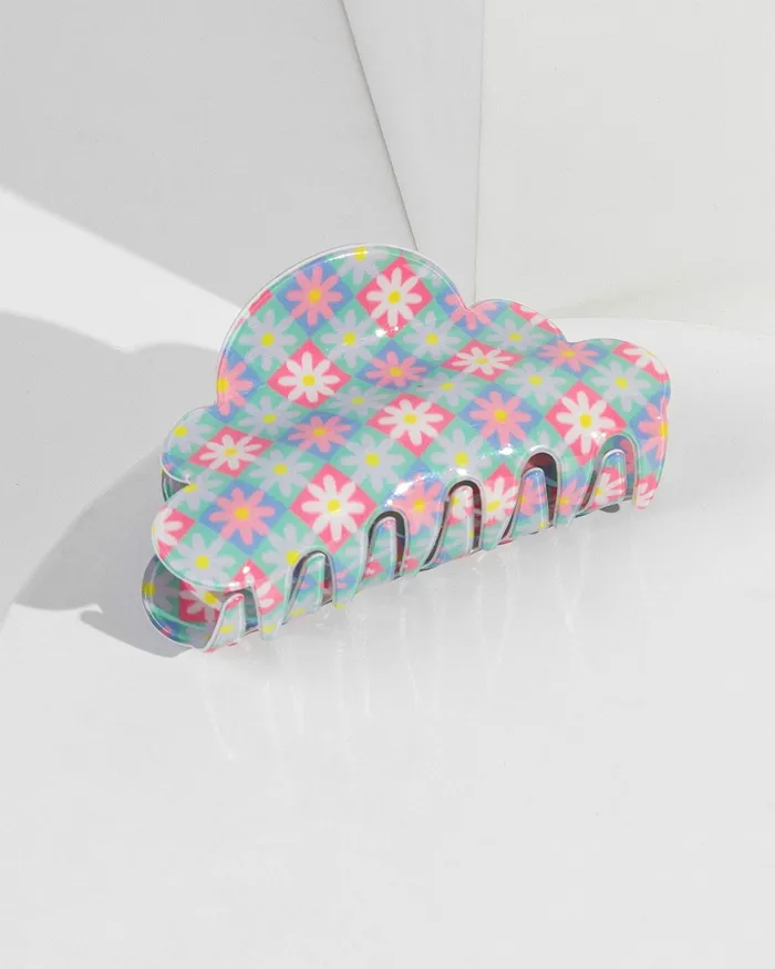 Colette By Colette Hayman Multi Fun Print Design Claw Clip Accessories Claw Clips