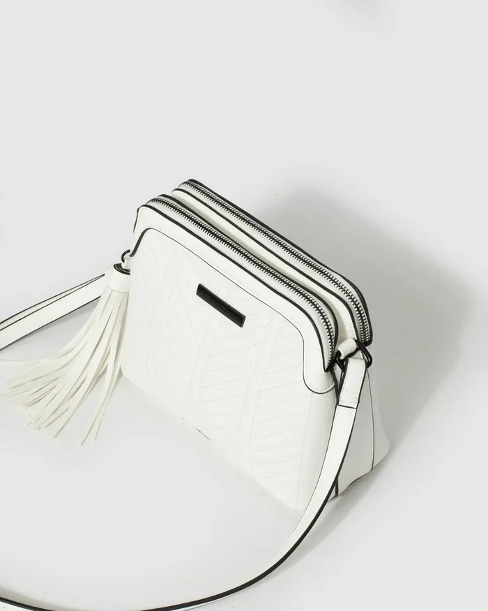 Colette By Colette Hayman Neutral White Crossbody Bag Online Bags Crossbody Bags
