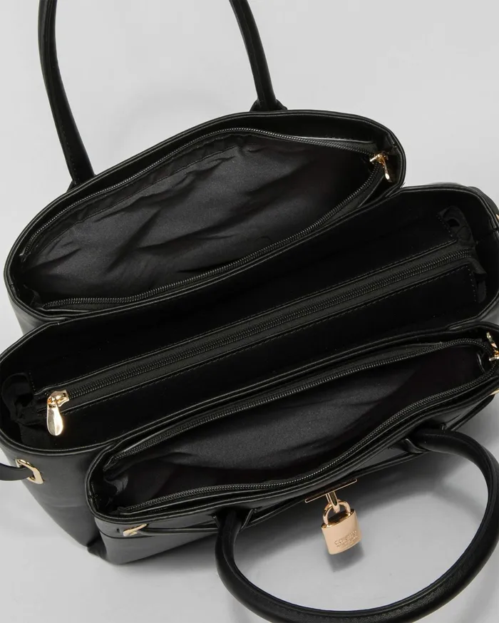 Colette By Colette Hayman Tote Bags Black Elora Tie Tassel Tote 8211 Bags
