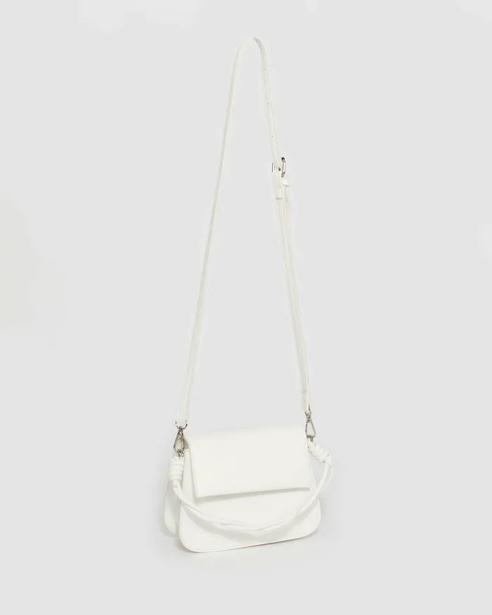 Colette By Colette Hayman White Olivia Twist Handle Tote Bag Bags Top Handle Bags
