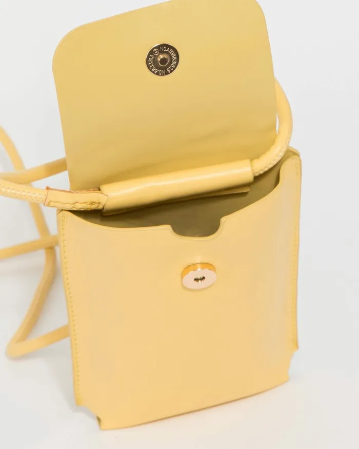 Colette By Colette Hayman Yellow Layla Phone Crossbody Bag Bags Phone Bags