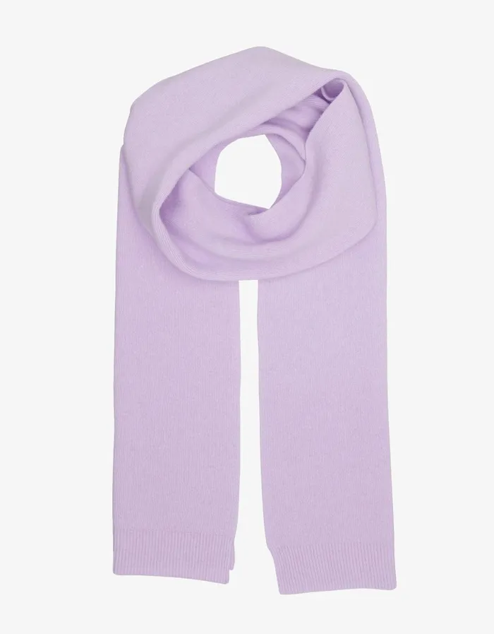 Colorful Standard Merino Wool Scarf Merino Wool Scarf 8211 Soft Lavender 8211 Women
