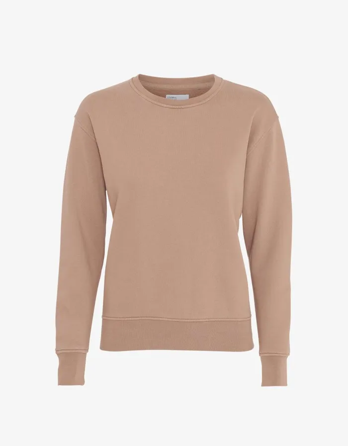 Colorful Standard Organic Crewneck Classic Organic Crew 8211 Honey Beige 8211 Women