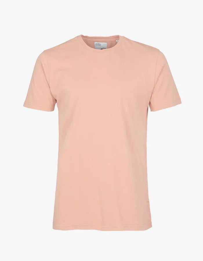 Colorful Standard Organic TShirt Classic Organic Tee 8211 Paradise Peach 8211 Men