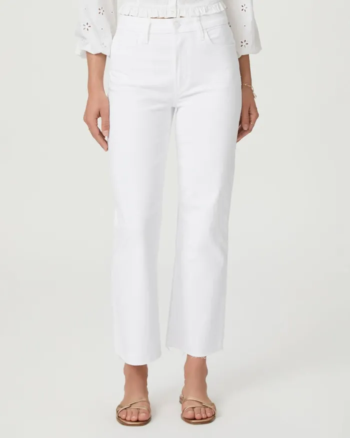 Courtney Flare Jean 8211 Crisp White Women PAIGE Flare Courtney Flare Jean 8211 Crisp White Women PAIGE Flare