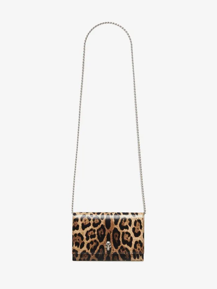 Crossbody Bags Women Alexander McQueen Small Skull Bag Naturalblack