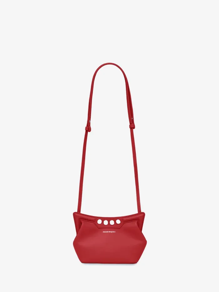 Crossbody Bags Women Alexander McQueen The Peak Bag Mini Welsh Red