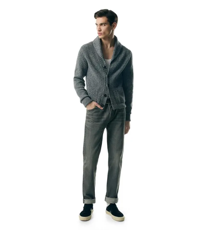 Denim Men TOM FORD SELVEDGE SLIM FIT DENIM Grey Highlow Denim Men TOM FORD SELVEDGE SLIM FIT DENIM Grey Highlow
