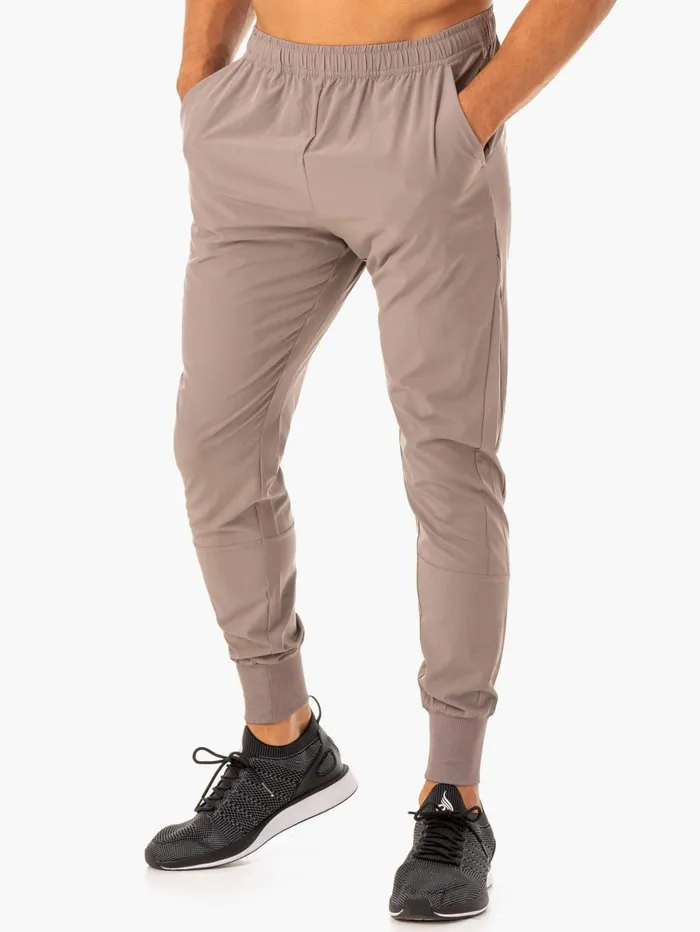 Division Woven Joggers 8211 Taupe Men Ryderwear Gym Pants