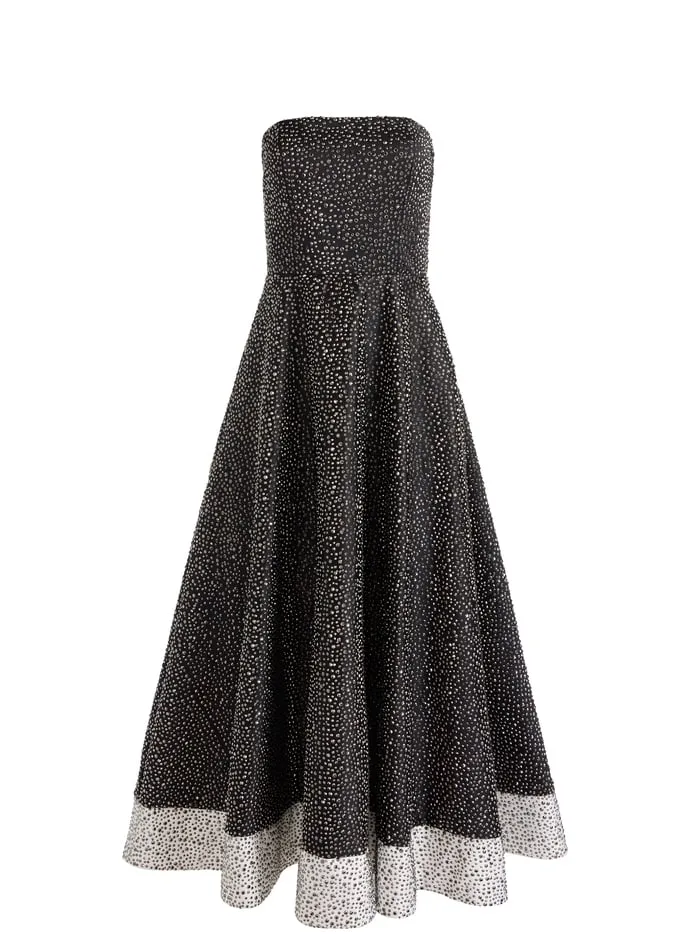 Dresses Women Alice Olivia Bijou Crystal Gown Blackoff White
