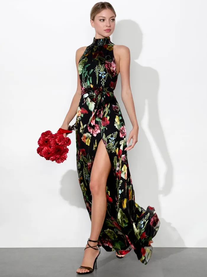Dresses Women Alice Olivia Dita Maxi Dress In The Wind Floral