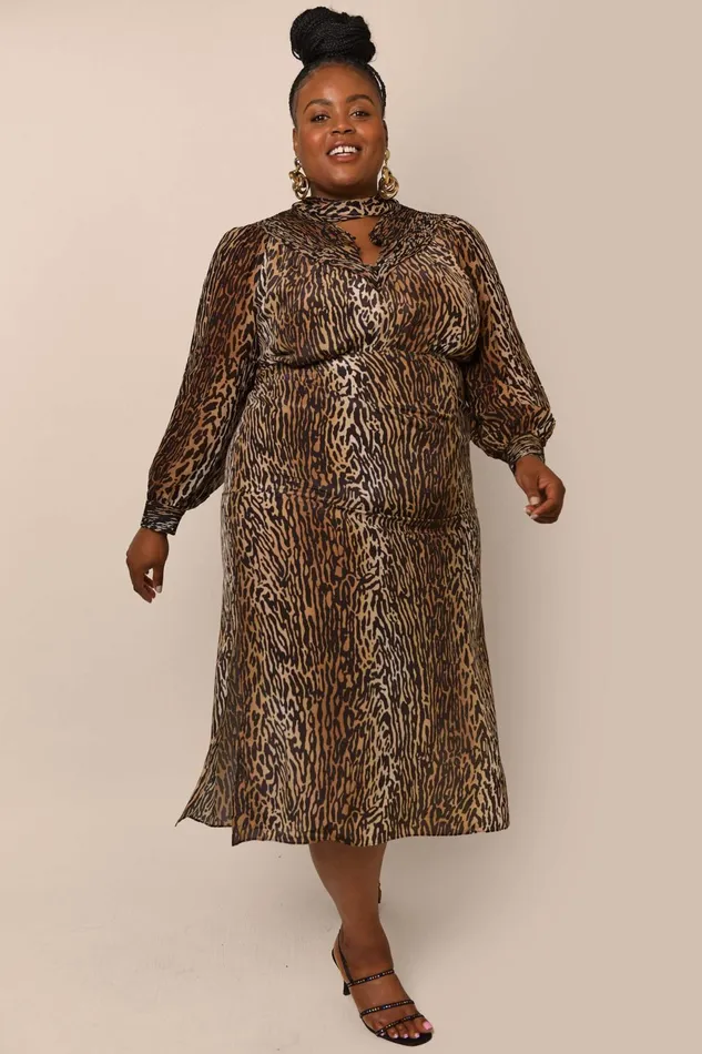 Dresses Women RIXO Bette Bohemia Leopard