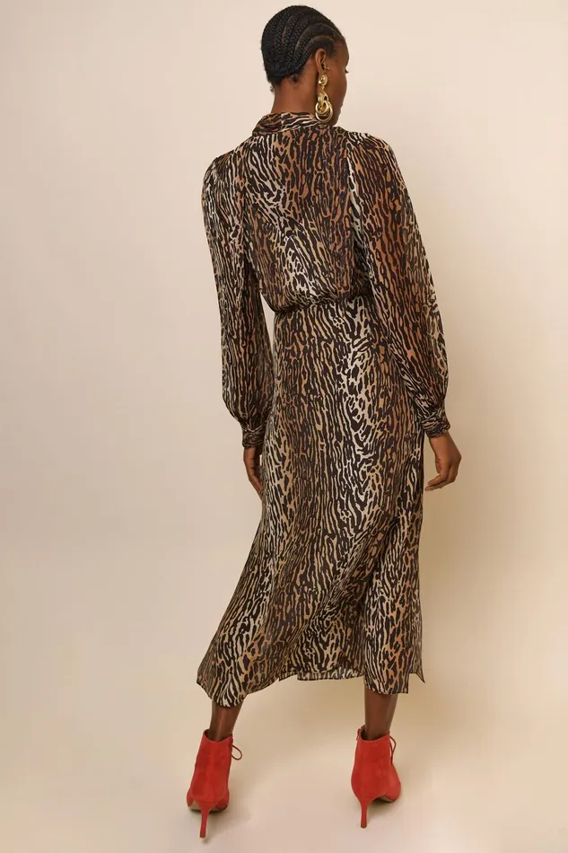 Dresses Women RIXO Bette Bohemia Leopard