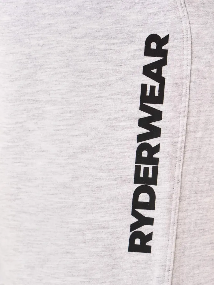 Emerge Track Pant 8211 Snow Grey Marl Men Ryderwear Gym Pants