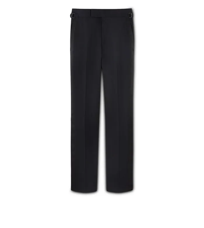 Evening Men TOM FORD BLACK MOHAIR O039CONNOR EVENING TROUSERS Black