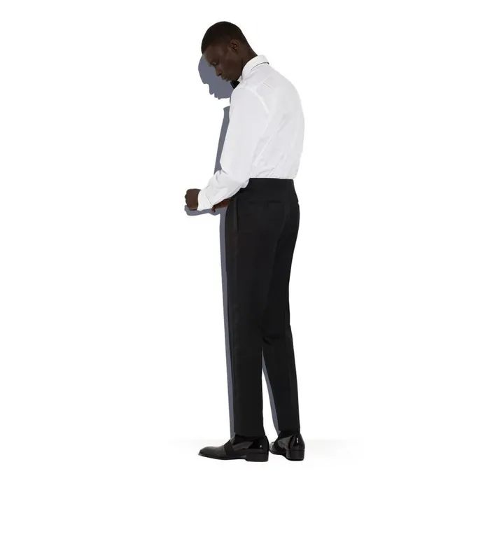 Evening Men TOM FORD BLACK MOHAIR O039CONNOR EVENING TROUSERS Black Evening Men TOM FORD BLACK MOHAIR O039CONNOR EVENING TROUSERS Black