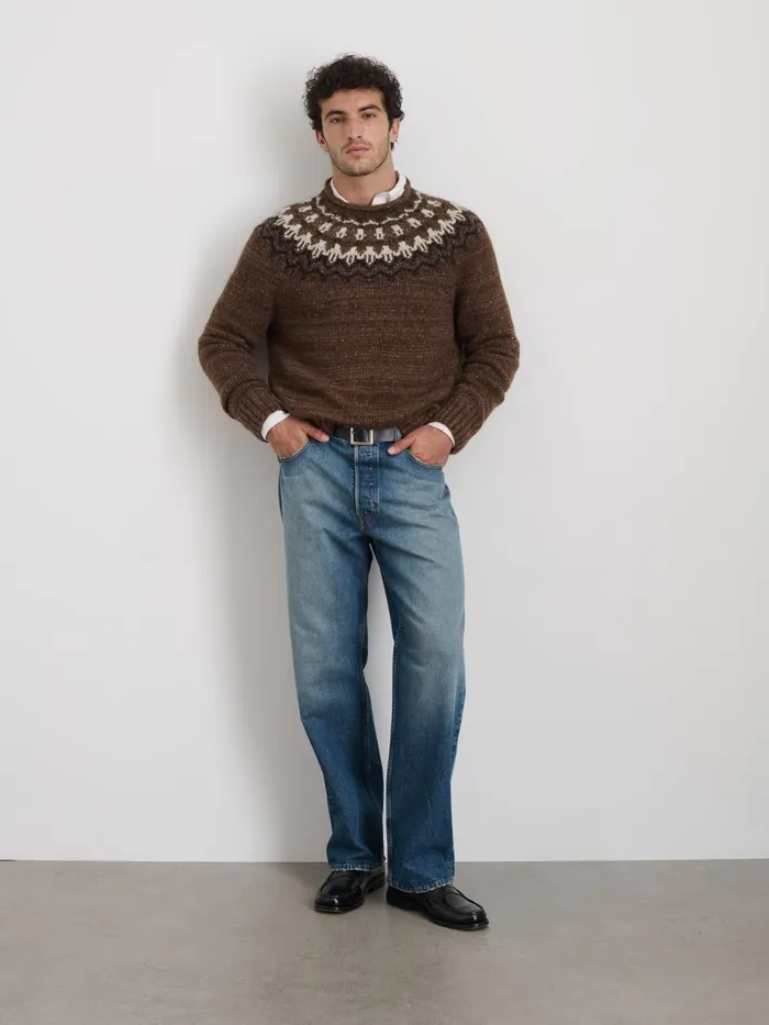 Fair Isle Rollneck Sweater Men Alex Mill Sweaters Sweatshirts Fair Isle Rollneck Sweater Men Alex Mill Sweaters Sweatshirts