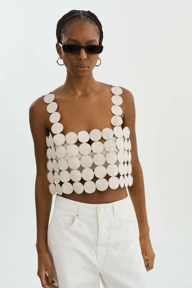Finley MultiCircle Top Bone Women Lamarque TOPS