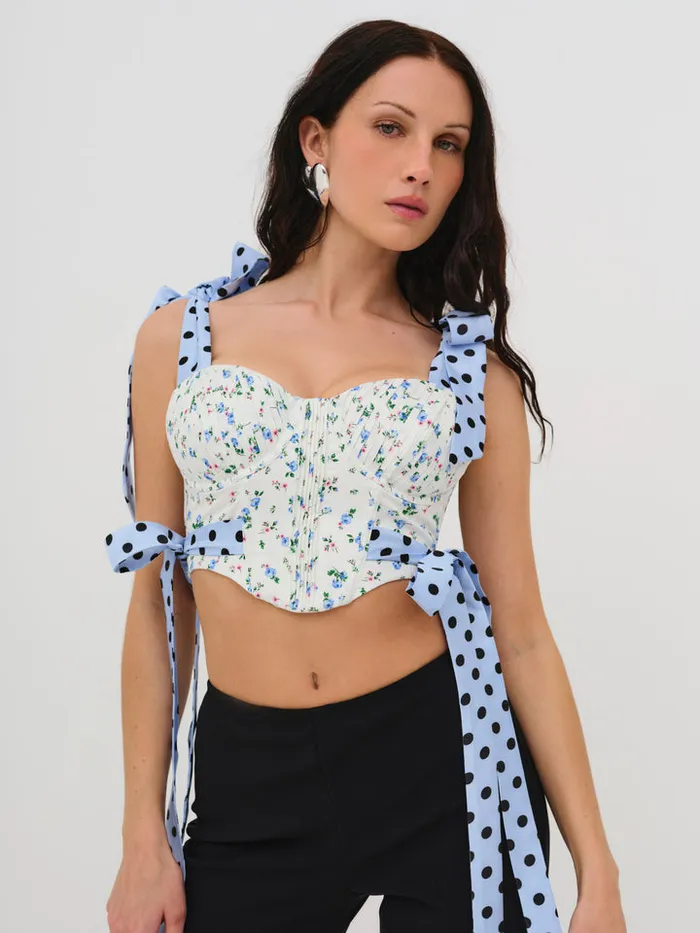 For Love and Lemons Eugene Corset Top Women Tops