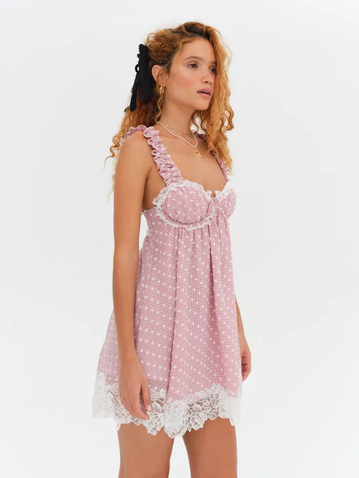 For Love and Lemons Melanie Mini Dress Women Dresses