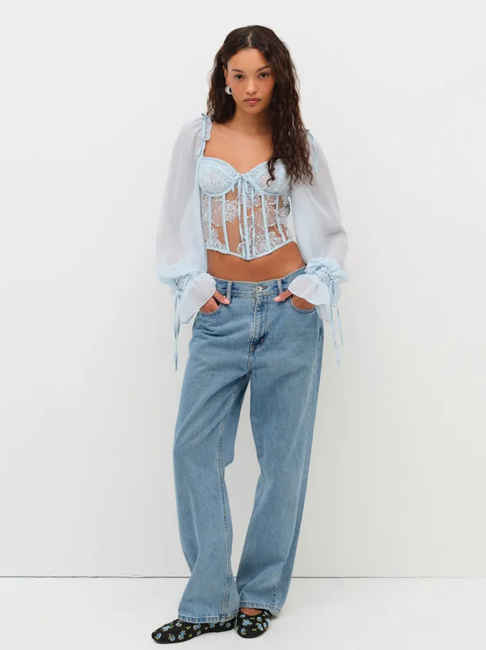 For Love and Lemons Sade Top Women Tops