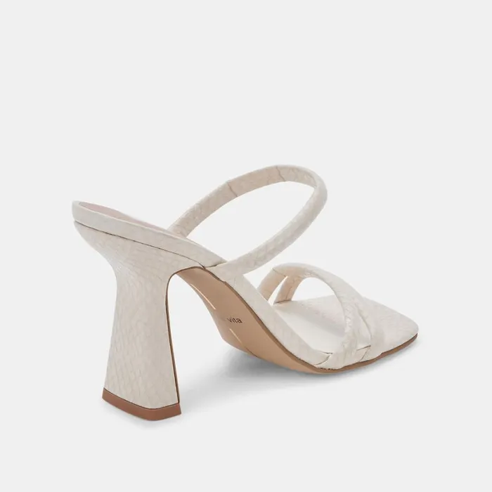 Fort Heels Ivory Embossed Stella Women Dolce Vita Heels