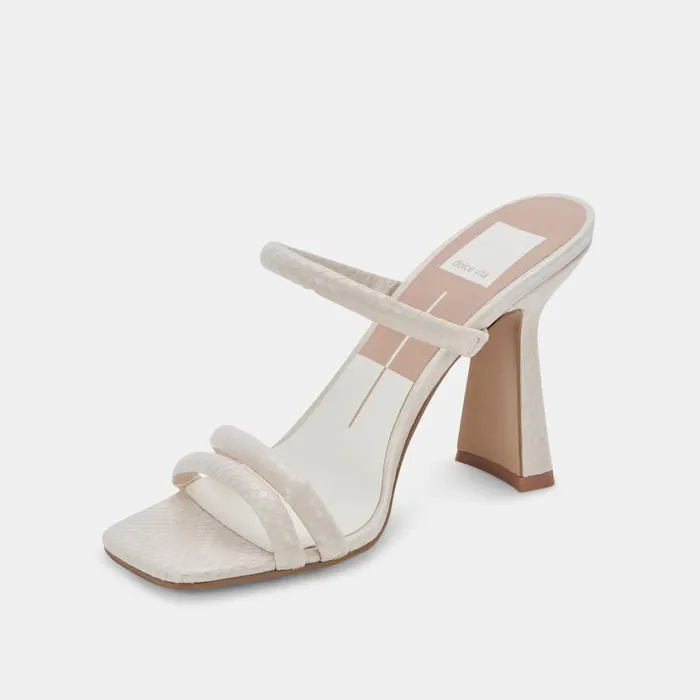 Fort Heels Ivory Embossed Stella Women Dolce Vita Heels