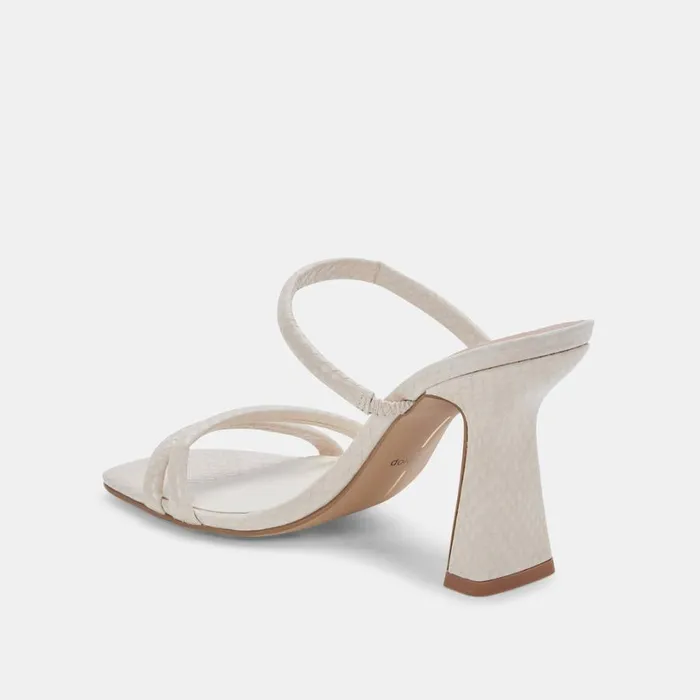 Fort Heels Ivory Embossed Stella Women Dolce Vita Heels