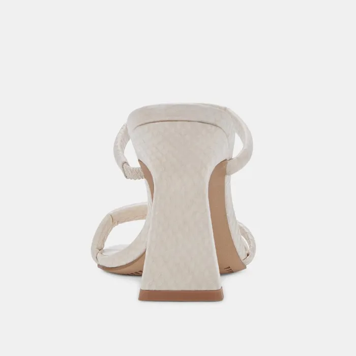 Fort Heels Ivory Embossed Stella Women Dolce Vita Heels