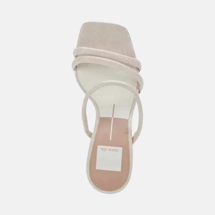 Fort Heels Ivory Embossed Stella Women Dolce Vita Heels