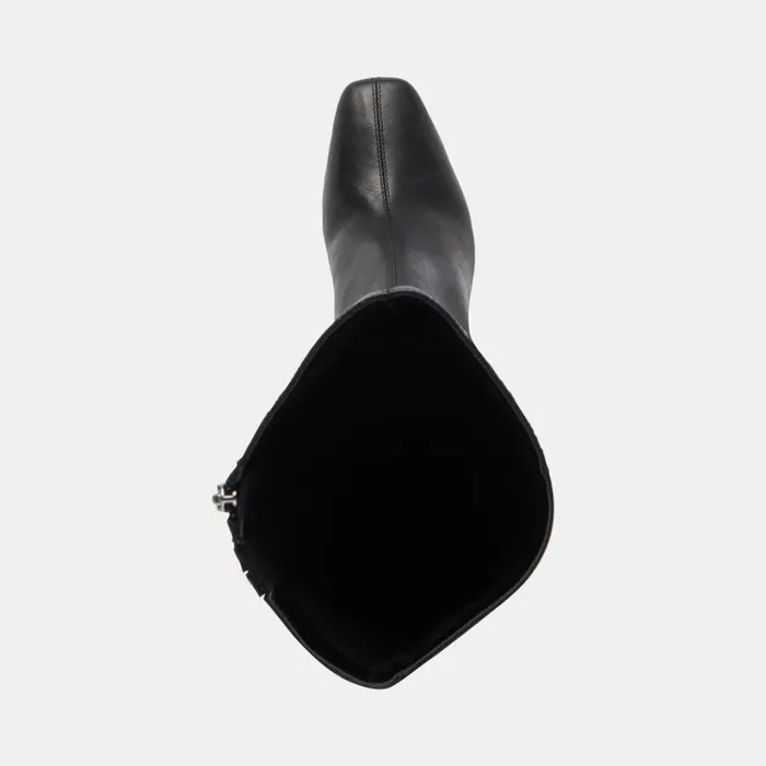 Gyra Boots Black Leather Women Dolce Vita Boots and Booties