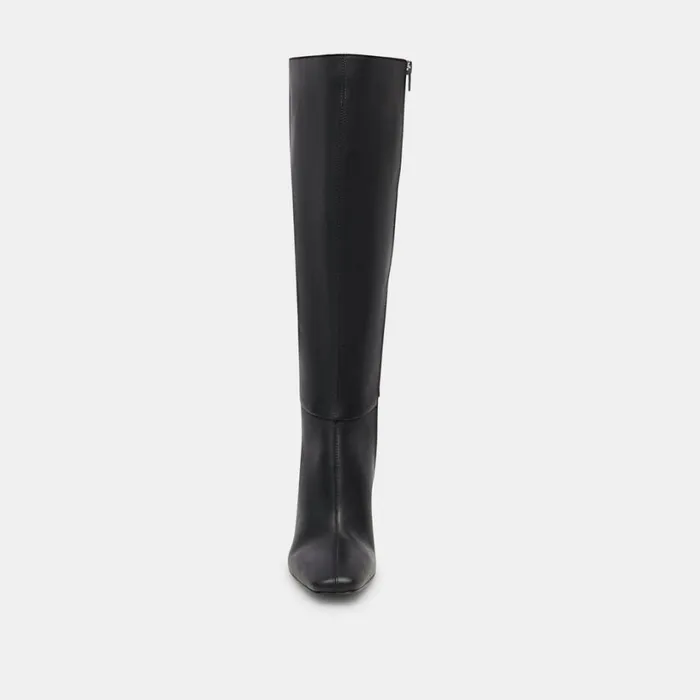 Gyra Boots Black Leather Women Dolce Vita Boots and Booties